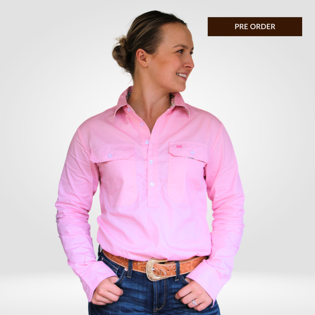 PRE ORDER - Pink Work Shirt